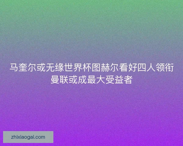 马奎尔或无缘世界杯图赫尔看好四人领衔曼联或成最大受益者